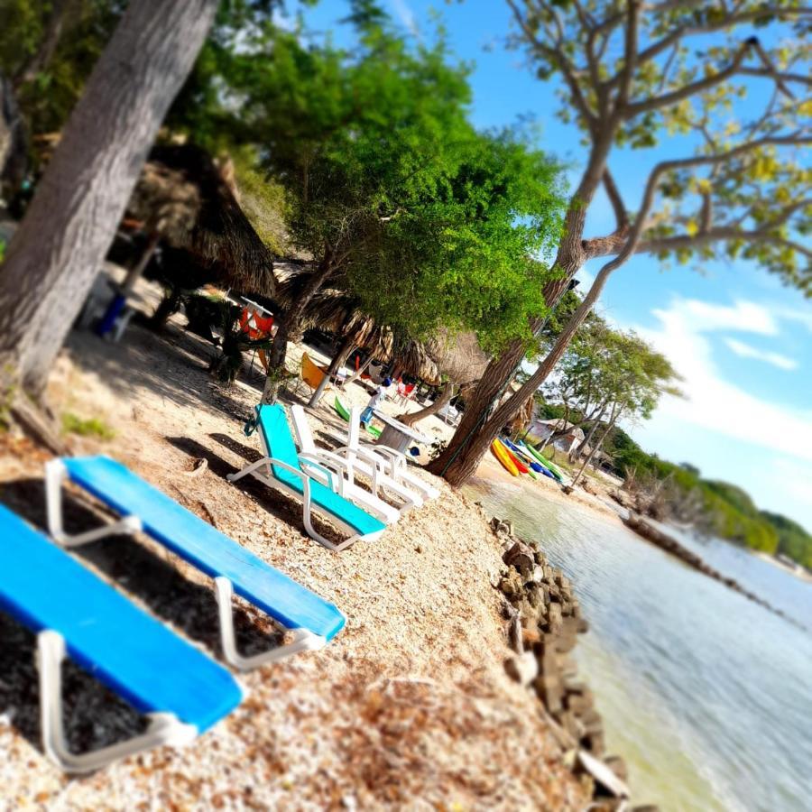 Isla Luna Beach Isla Barú Exteriör bild